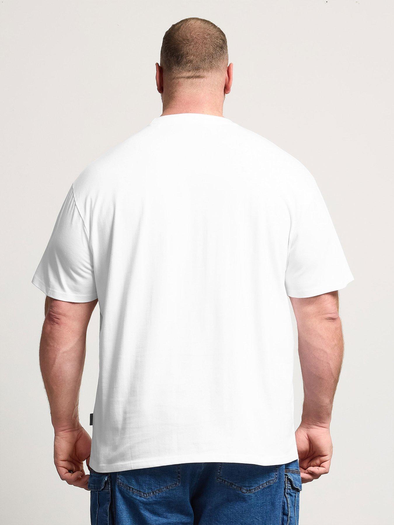 Image 2 of 4 of BadRhino Interlock T-Shirt - White