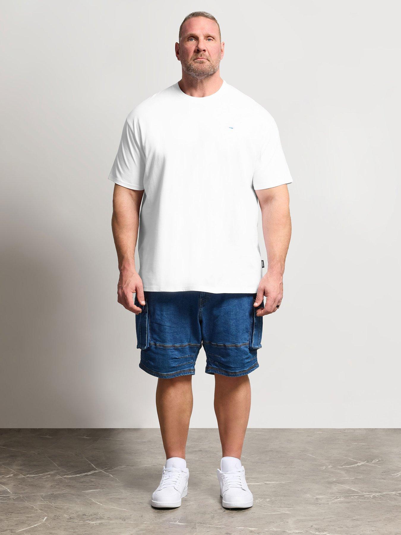 Image 3 of 4 of BadRhino Interlock T-Shirt - White