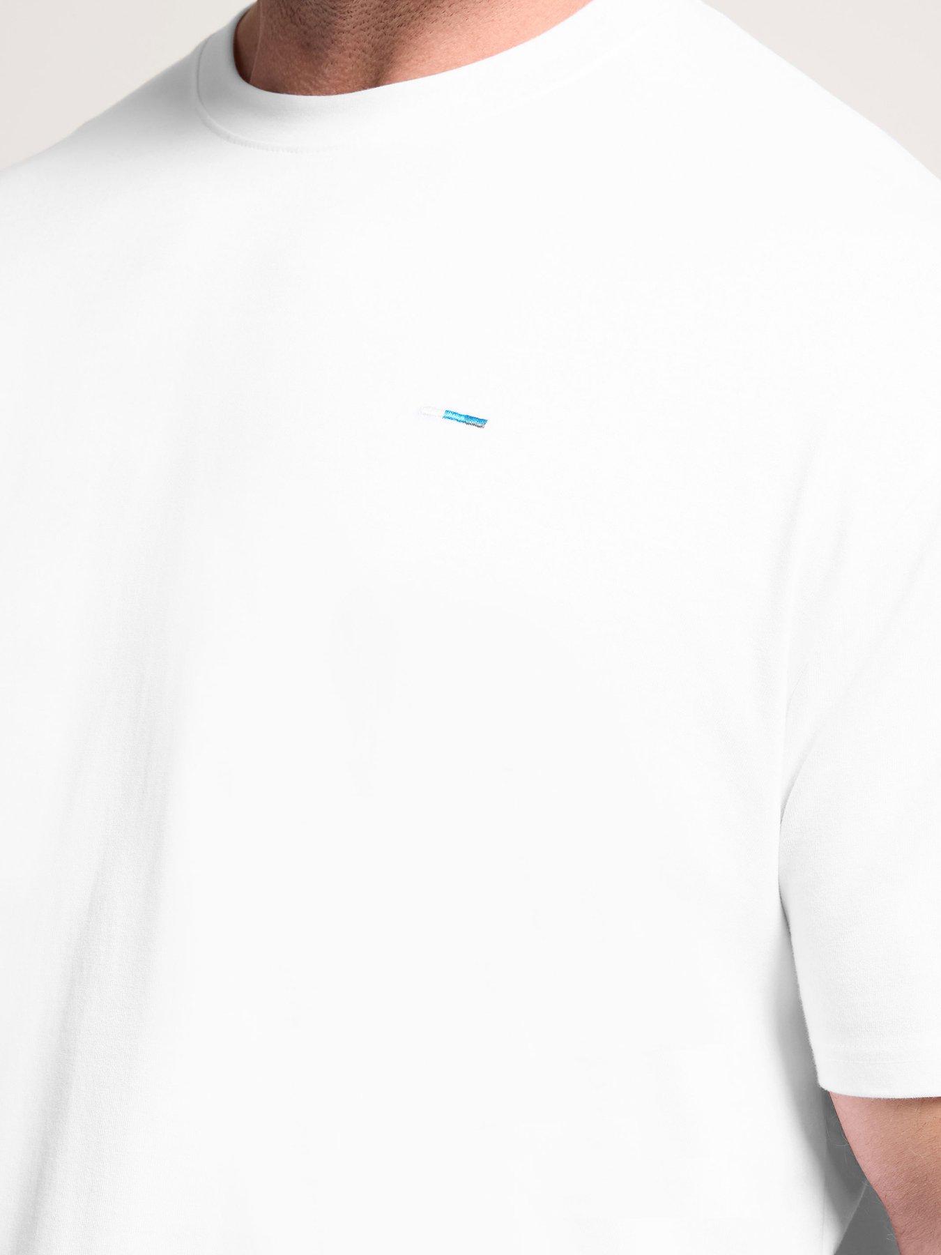 Image 4 of 4 of BadRhino Interlock T-Shirt - White