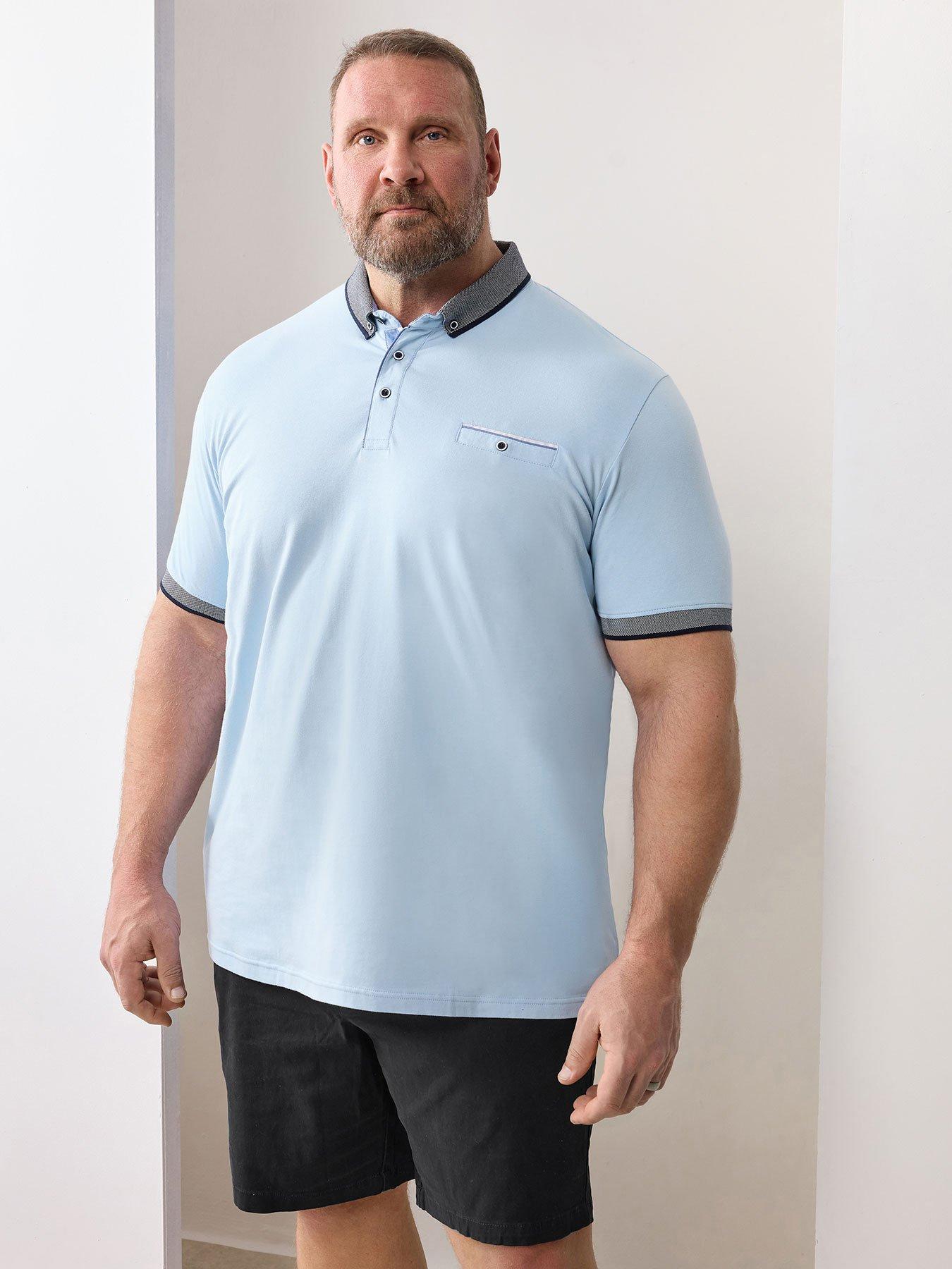 BadRhino Badrhino Chambray Pocket Polo Shirt