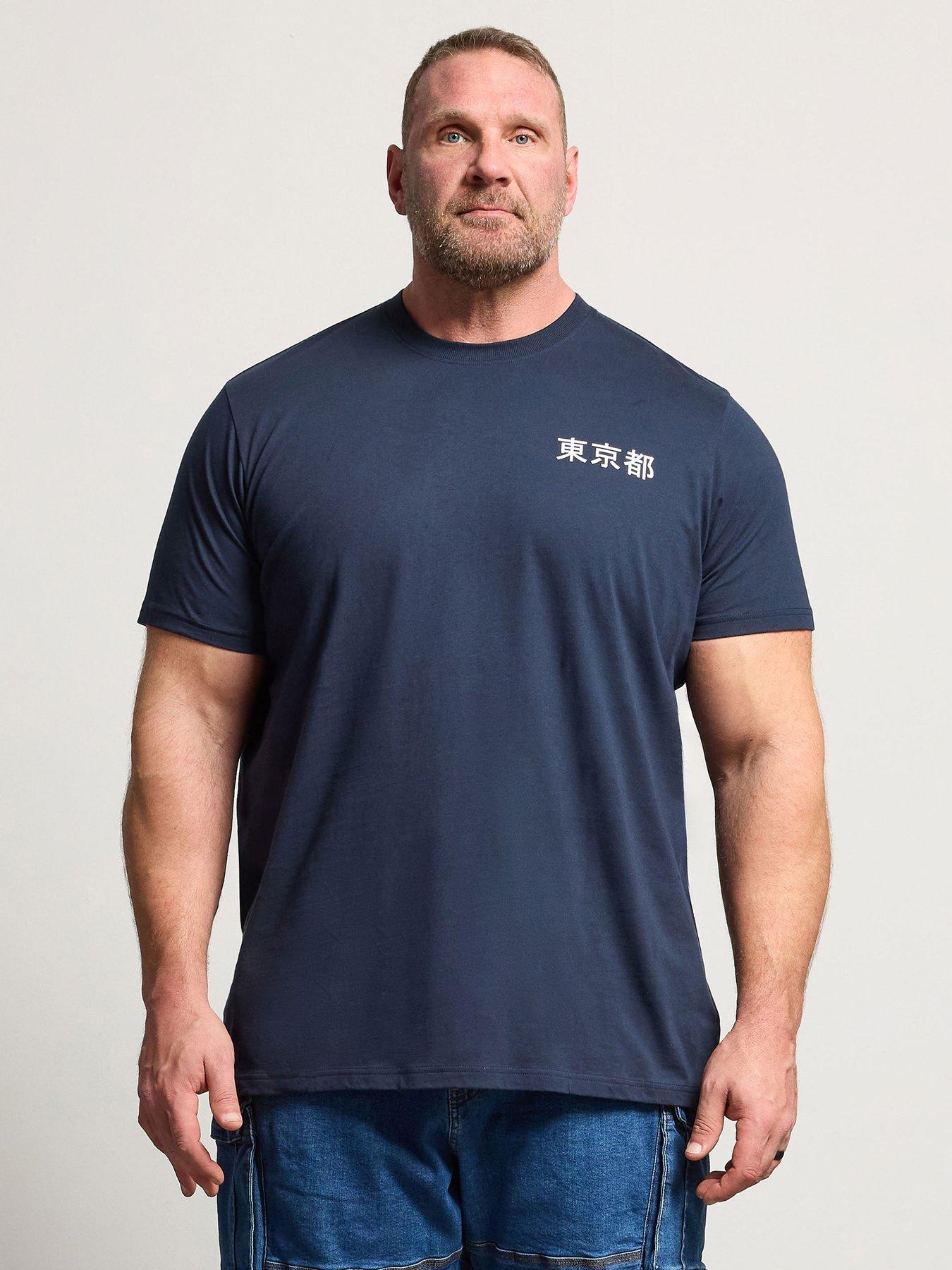  image of badrhino-dragon-t-shirt-blue