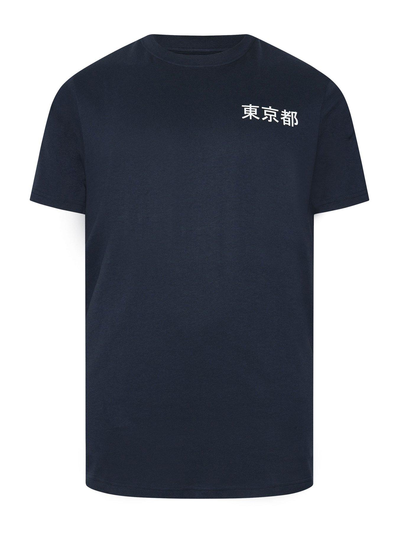  image of badrhino-dragon-t-shirt-blue