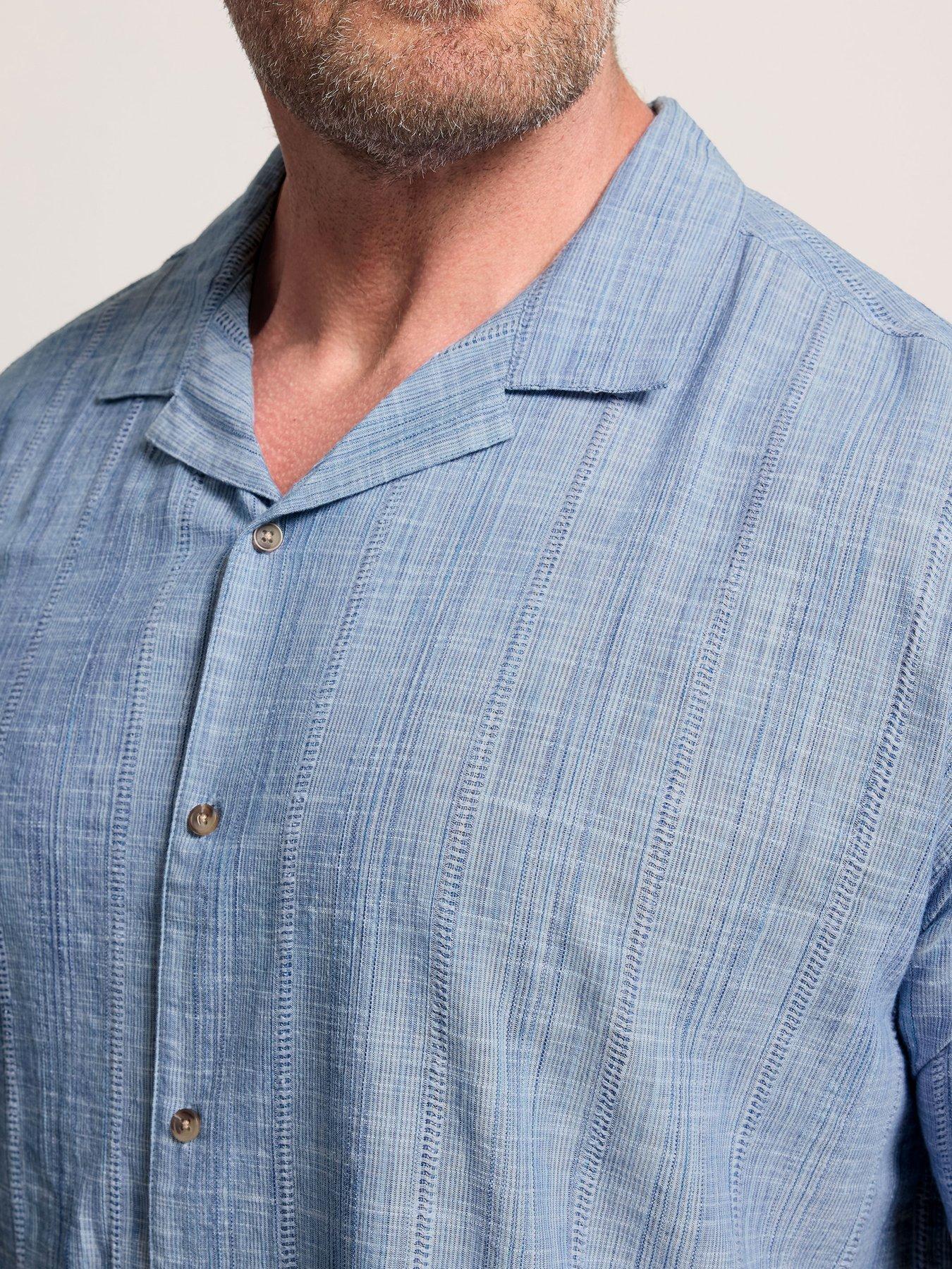 Image 4 of 4 of BadRhino Slub Textured Short Sleeve Shirt