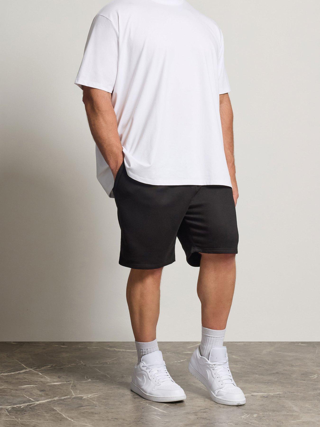 Image 1 of 4 of BadRhino Jogger Shorts With Pocket Zips - Black