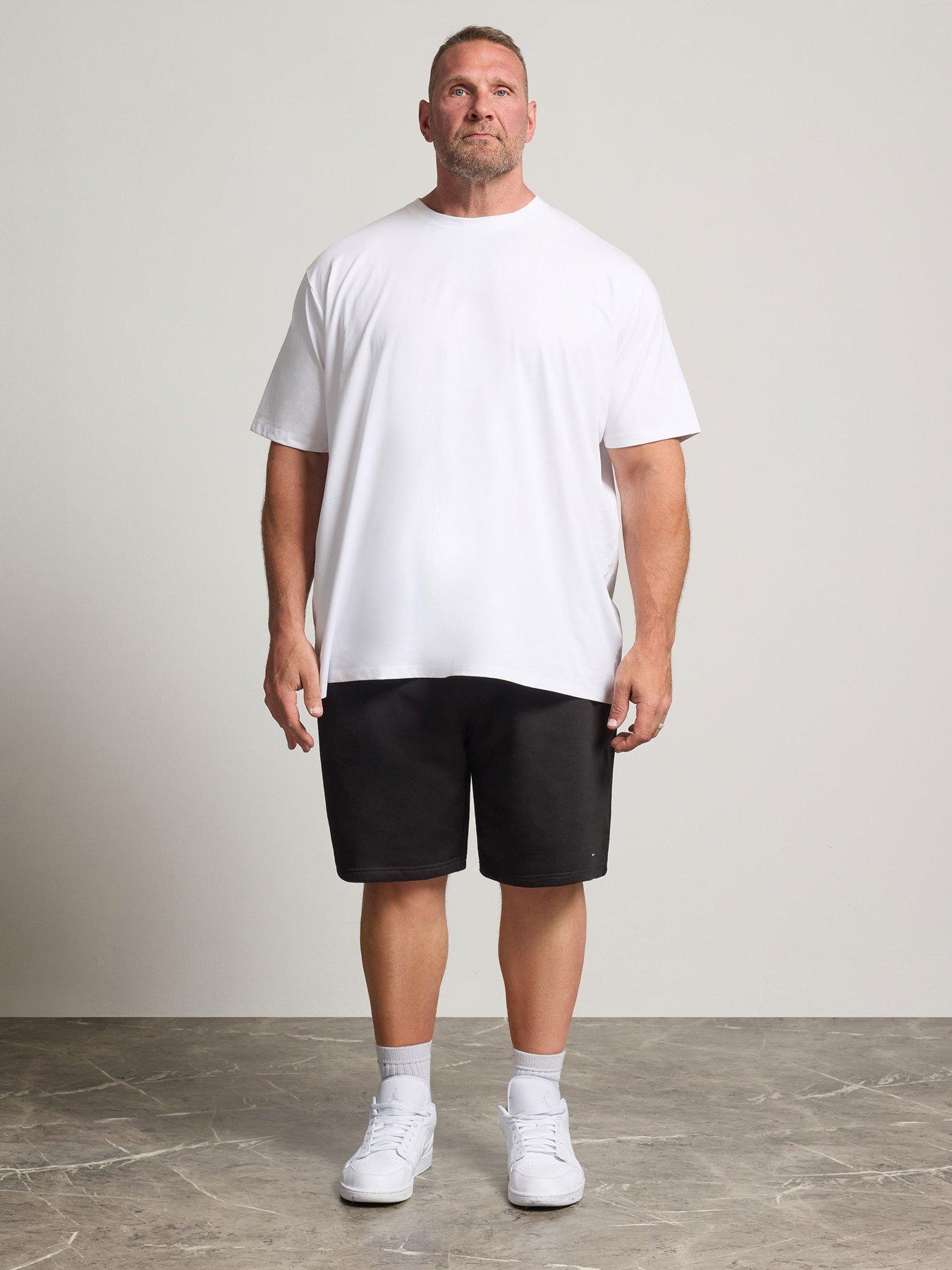Image 3 of 4 of BadRhino Jogger Shorts With Pocket Zips - Black