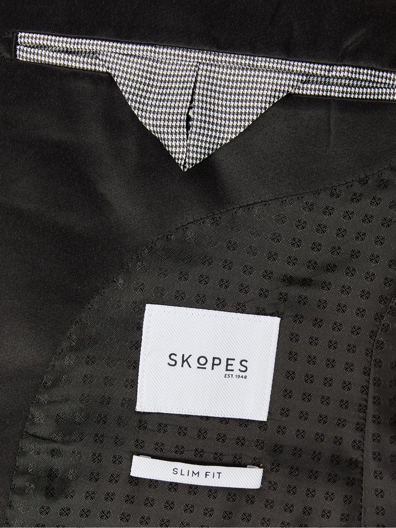  image of skopes-sinatra-slim-fit-suit-jacket-black