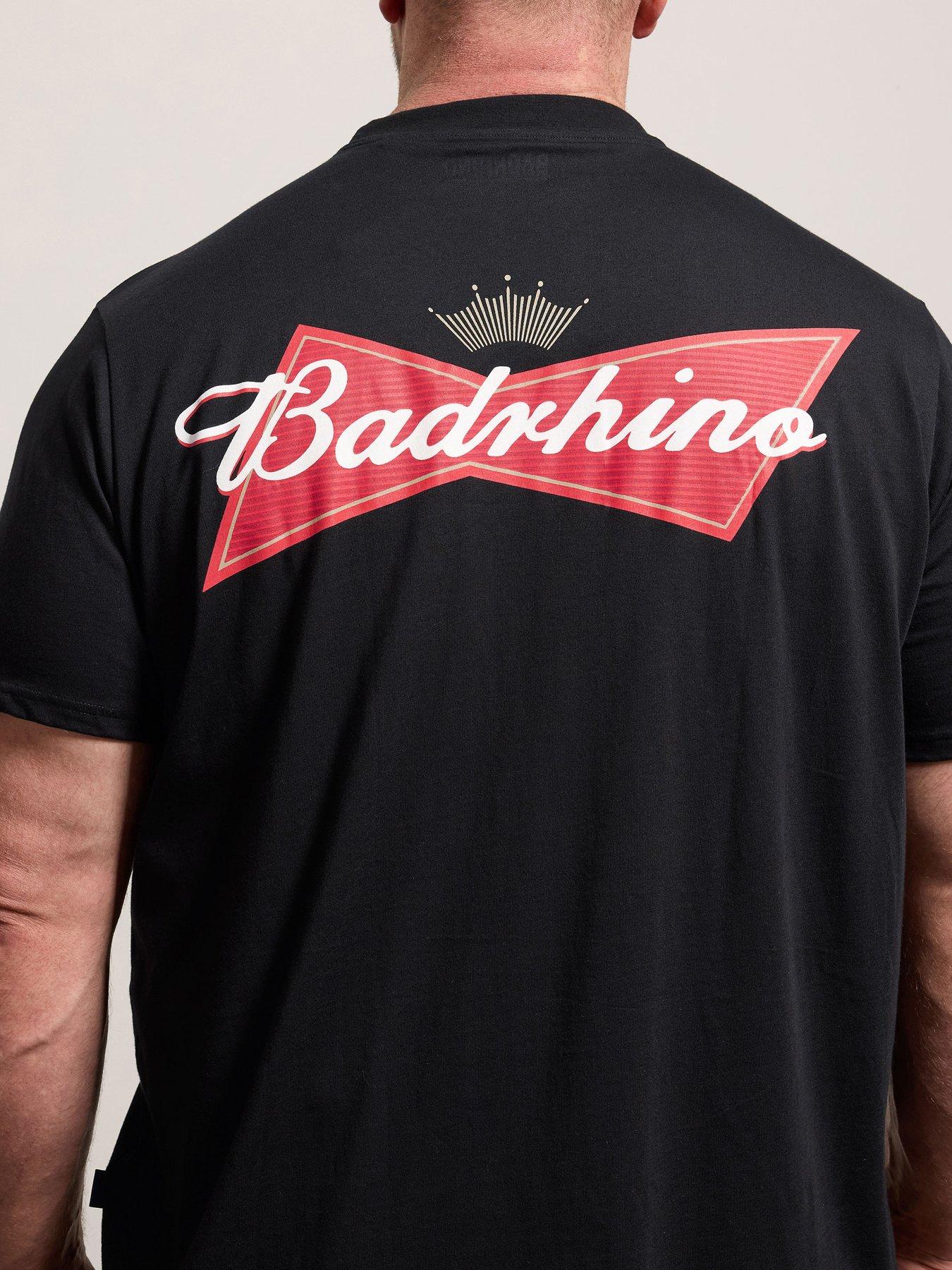 Image 4 of 4 of BadRhino Graphic T-Shirt - Black