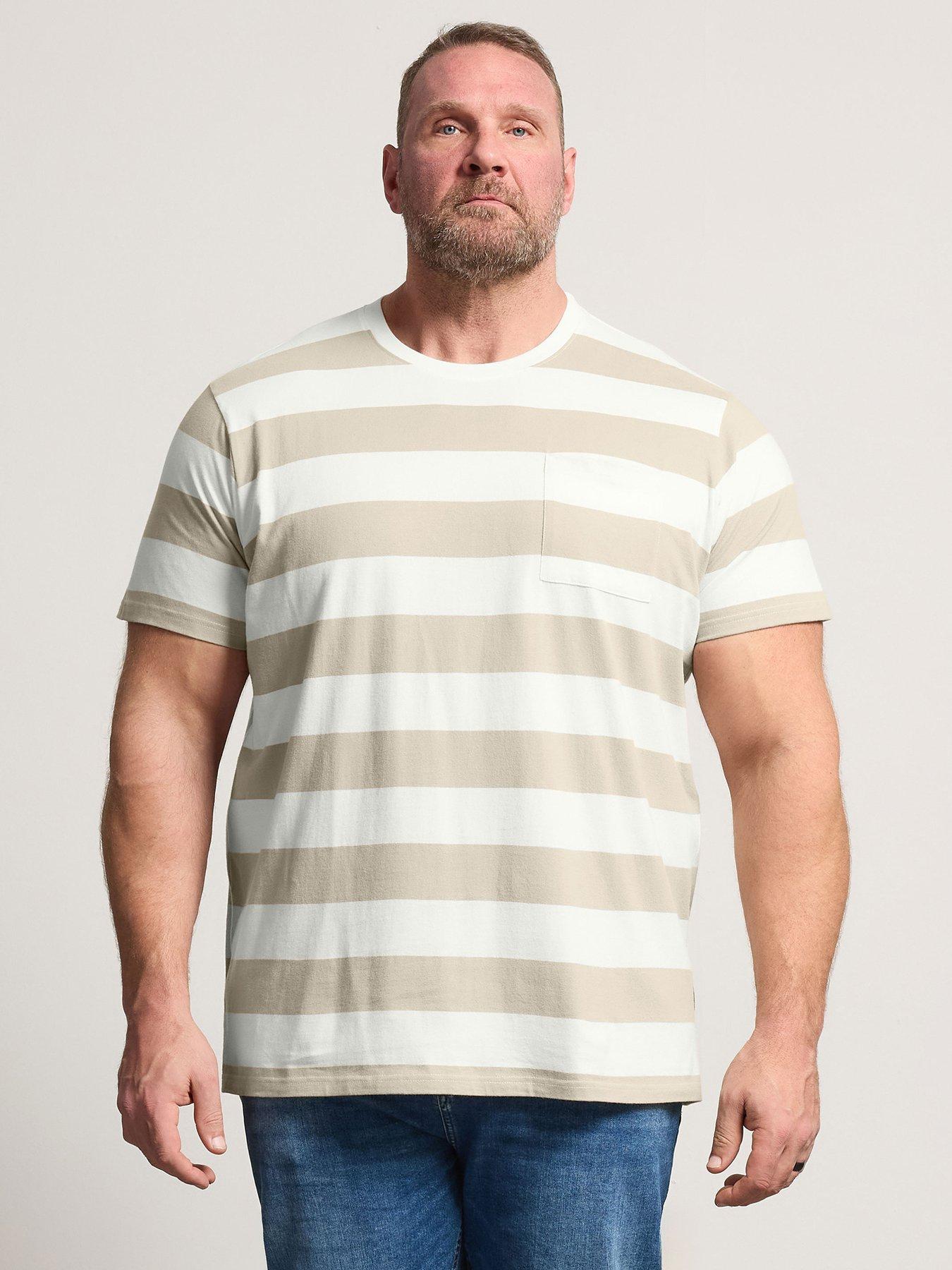Image 1 of 4 of BadRhino Striped T-shirt
