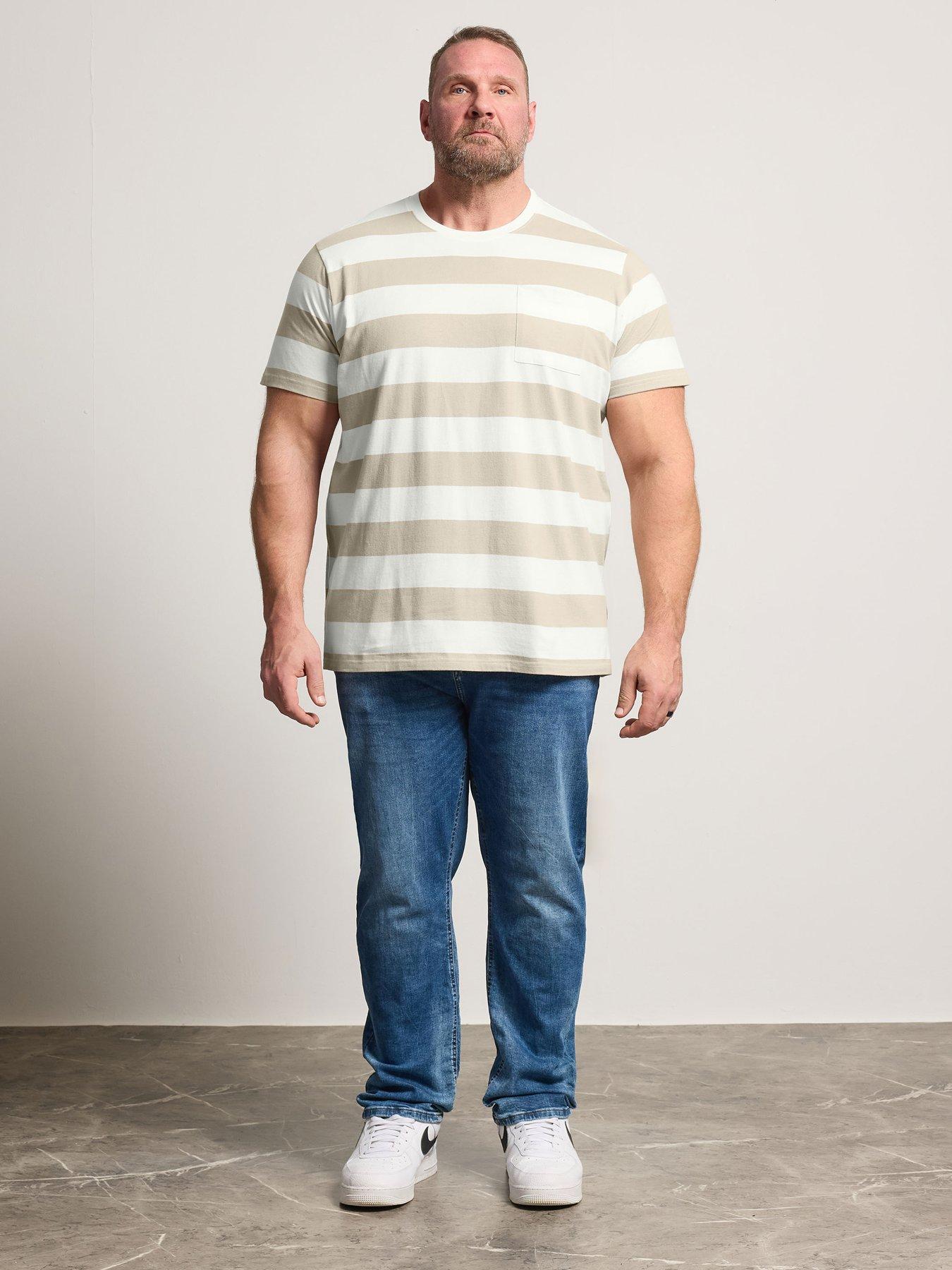 Image 3 of 4 of BadRhino Striped T-shirt