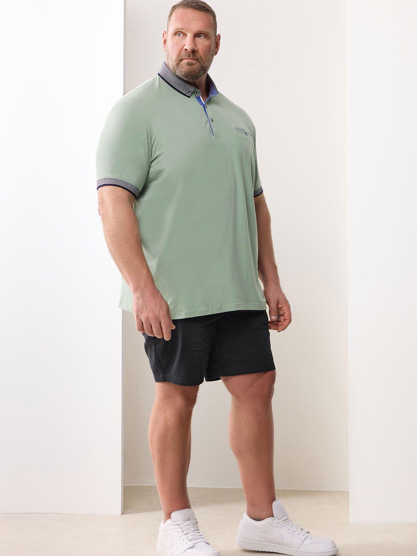 BadRhino Badrhino Chambray Pocket Polo Shirt
