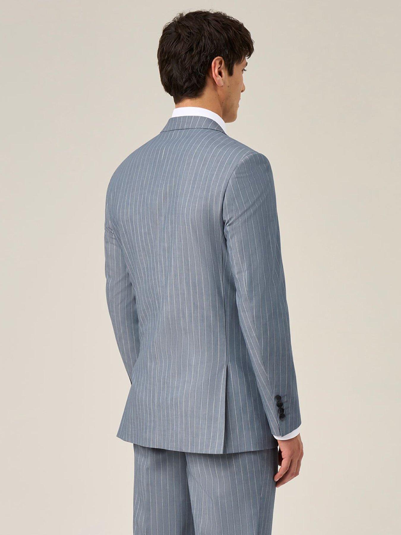 Image 2 of 6 of Skopes Levins Pinstripe Tailored Fit Suit Jacket