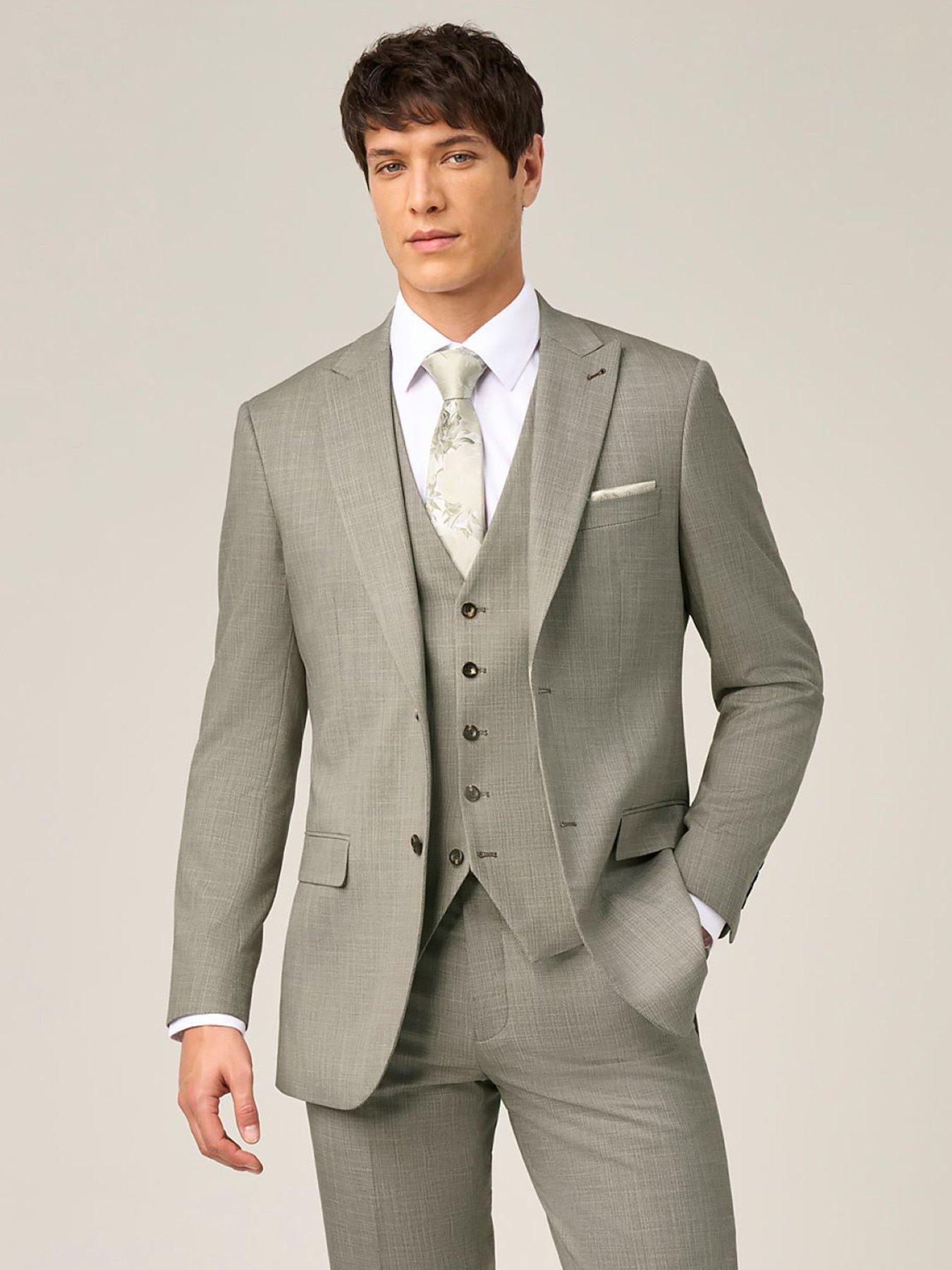  image of skopes-redding-tailored-fit-suit-jacket-light-green