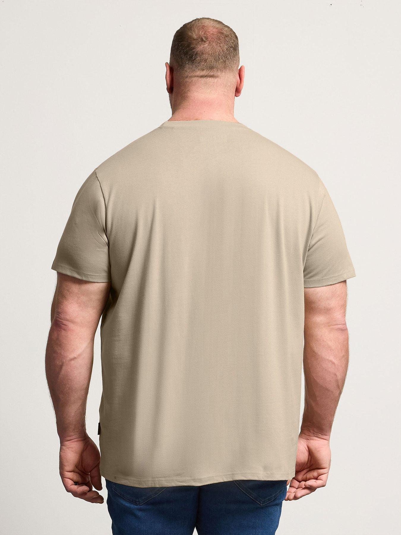 Image 2 of 5 of BadRhino Interlock T-Shirt - Natural