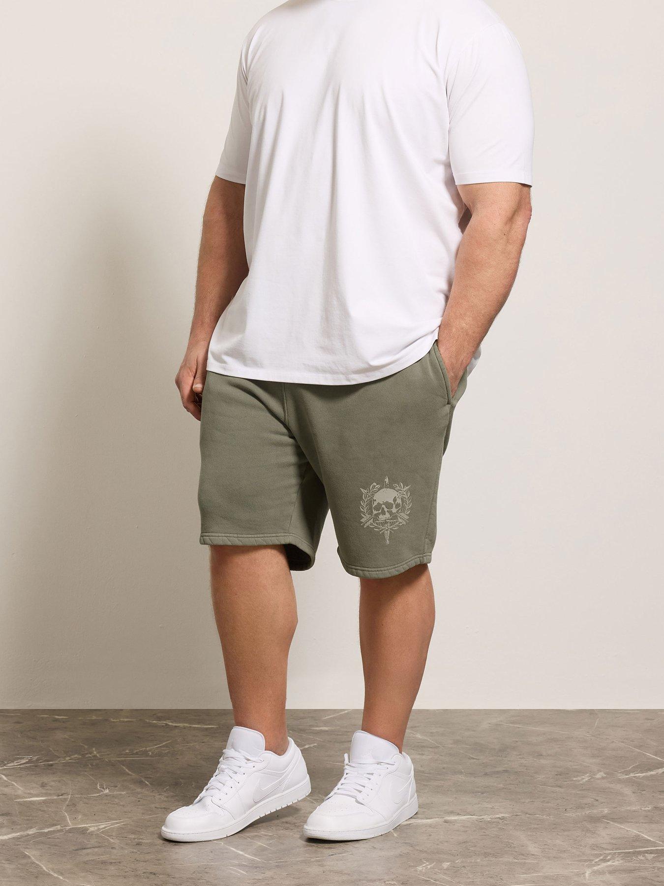 Image 1 of 5 of BadRhino Skull Shorts - Green