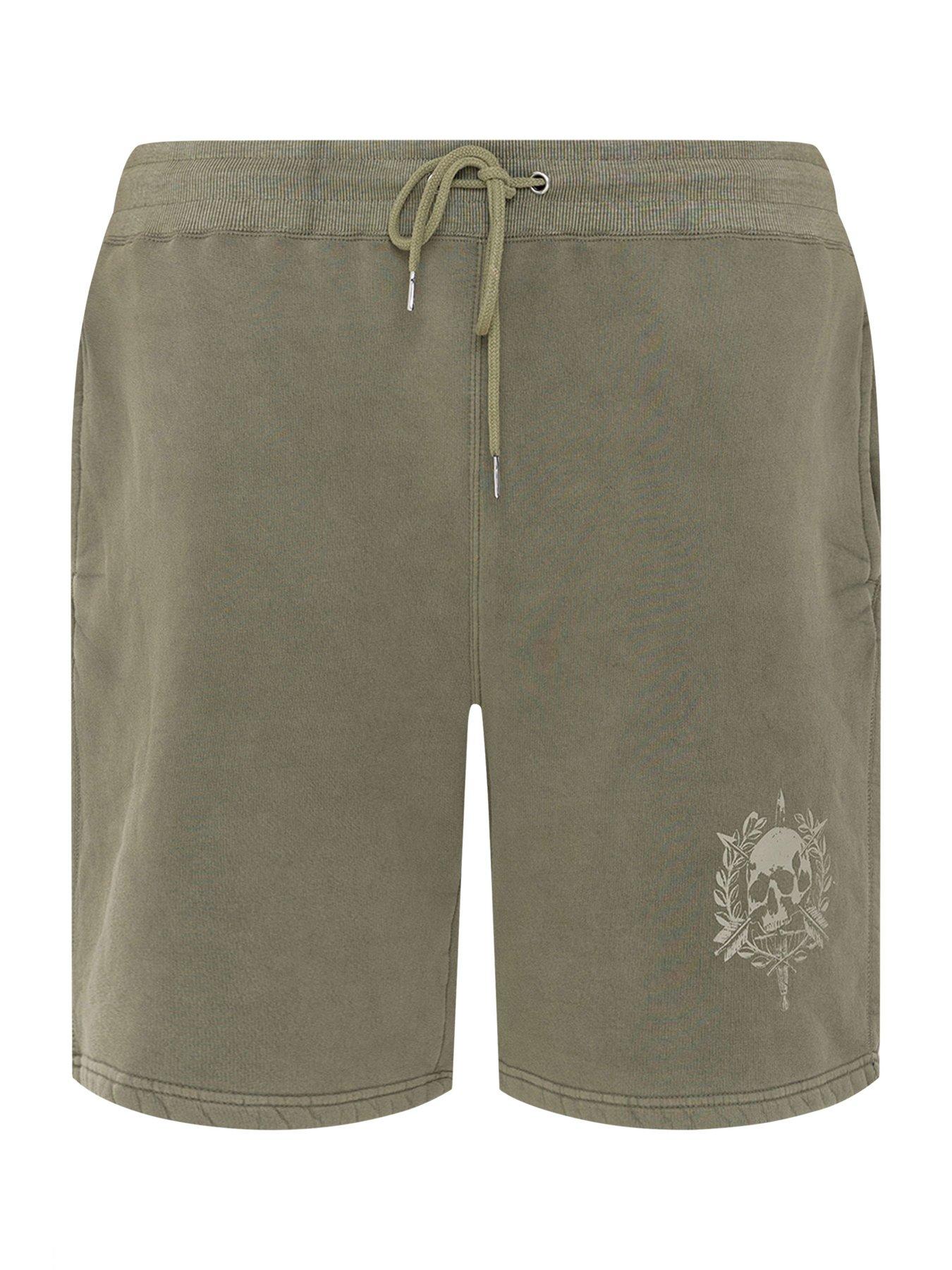 Image 5 of 5 of BadRhino Skull Shorts - Green