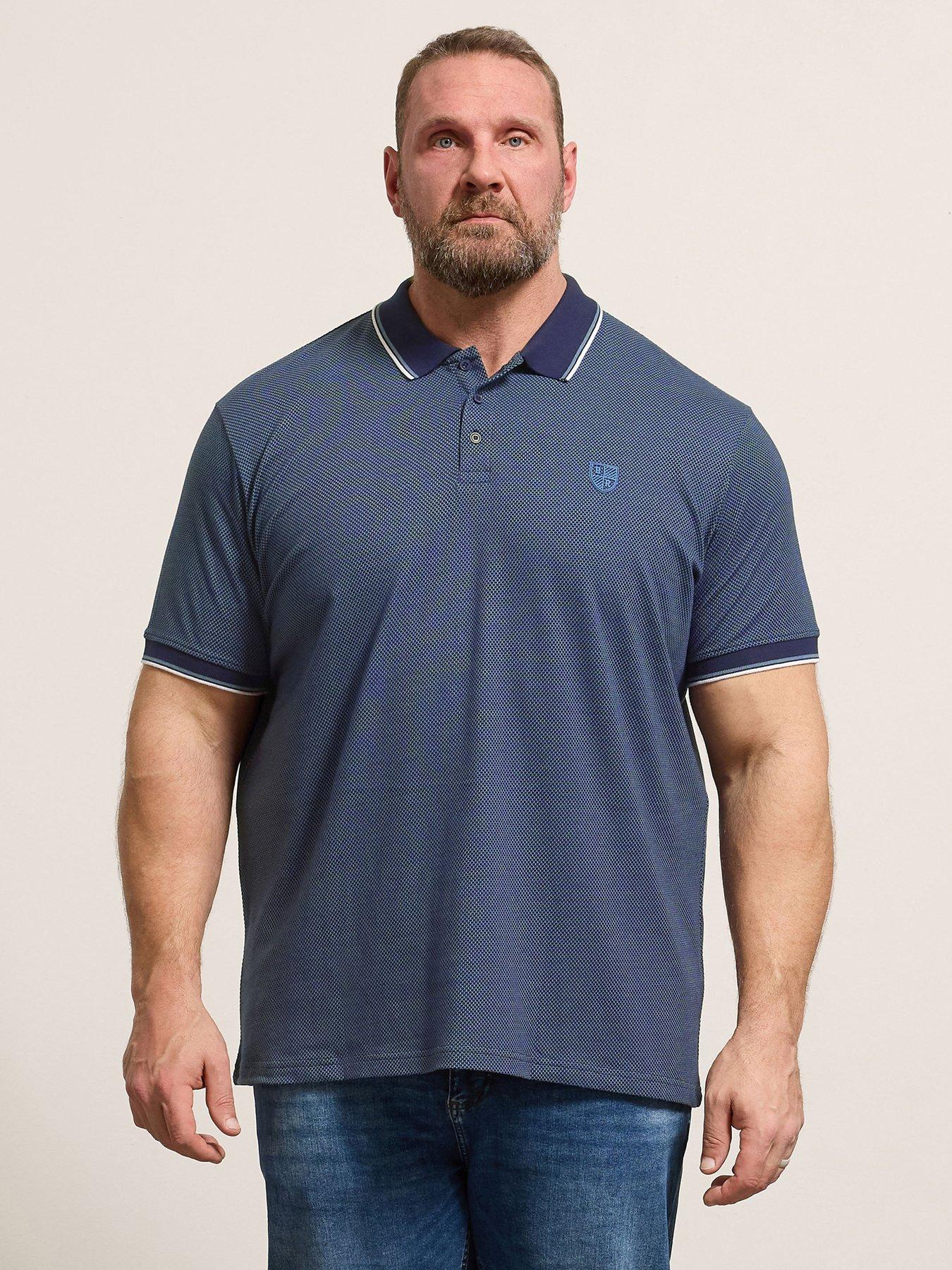 BadRhino Badrhino Waffle Textured Polo Shirt