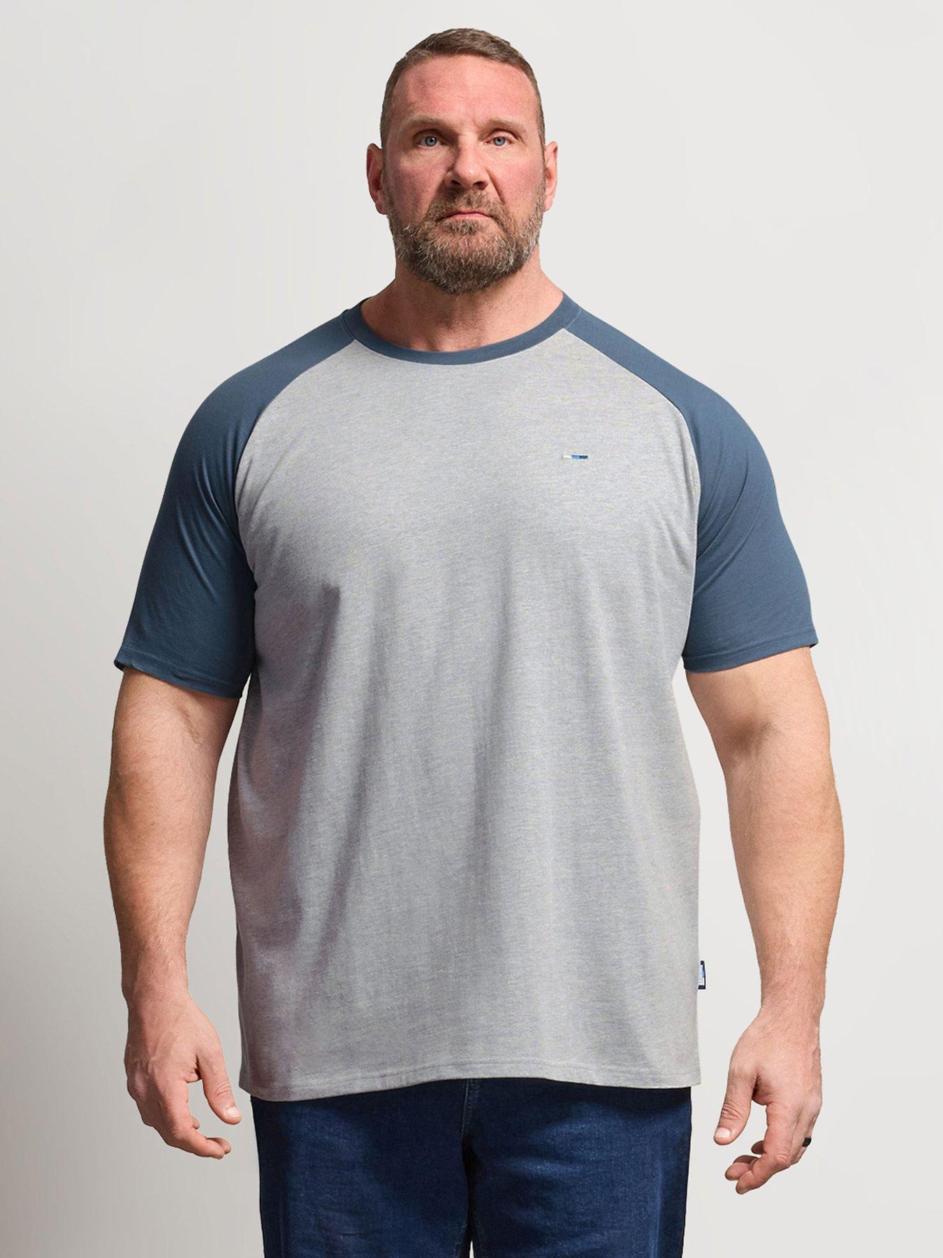 BadRhino Raglan Mirage T-Shirt - Blue