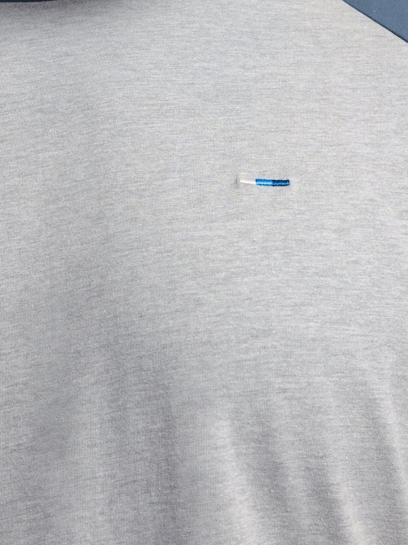 Image 4 of 5 of BadRhino Raglan Mirage T-Shirt - Blue