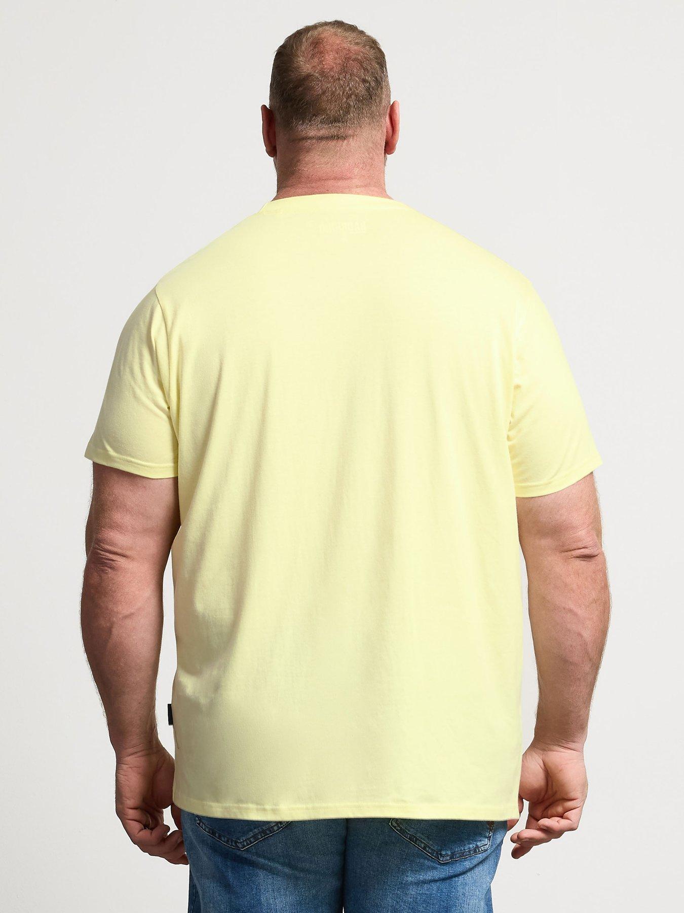 Image 2 of 6 of BadRhino 3 Pack of&nbsp;T-Shirts - Yellow