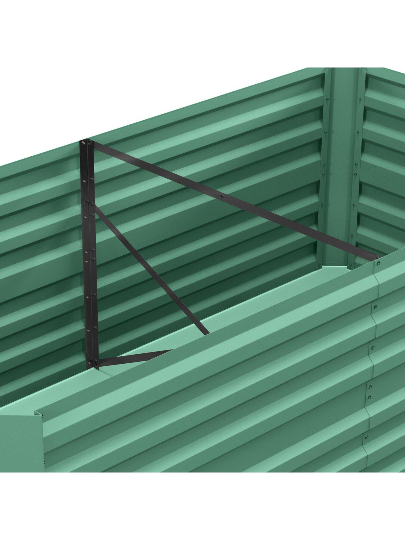 Image 3 of 7 of OutSunny Garden Bed,&nbsp;Extra Long - L&nbsp;180 x W 90 x H&nbsp;59 cm