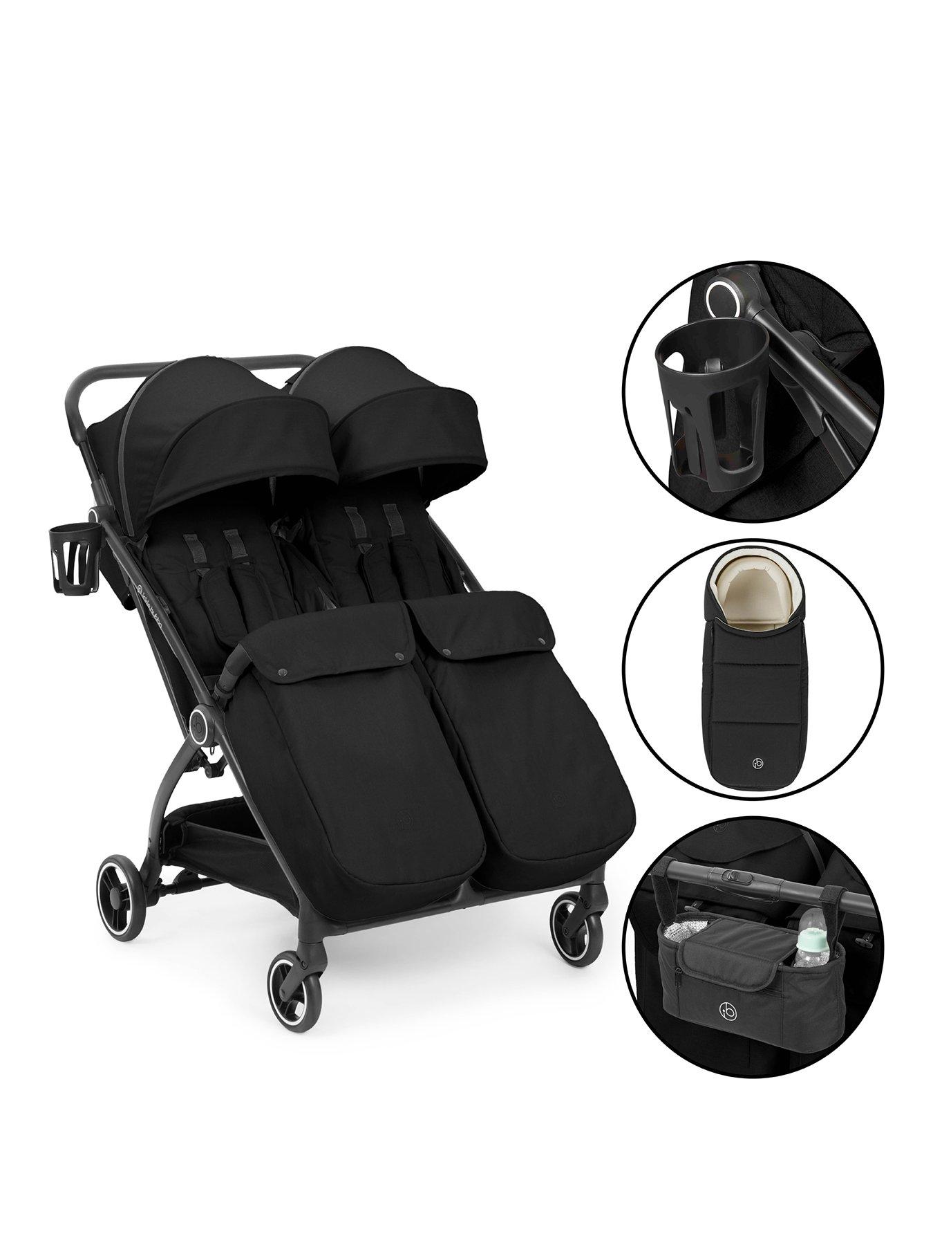 ickle-bubba-aries-double-prime-autofold-stroller-black