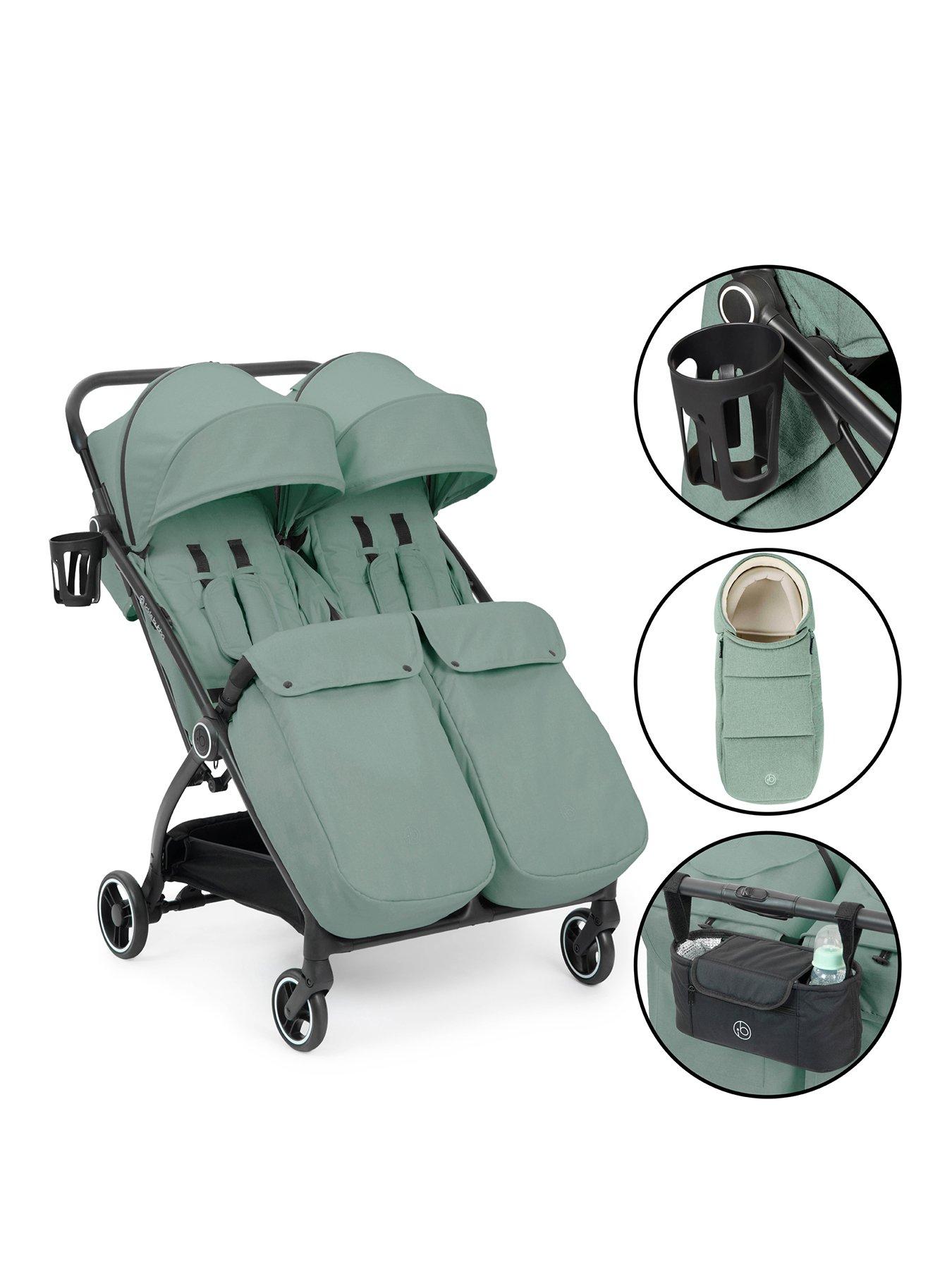 ickle-bubba-aries-double-prime-autofold-stroller-sage-green
