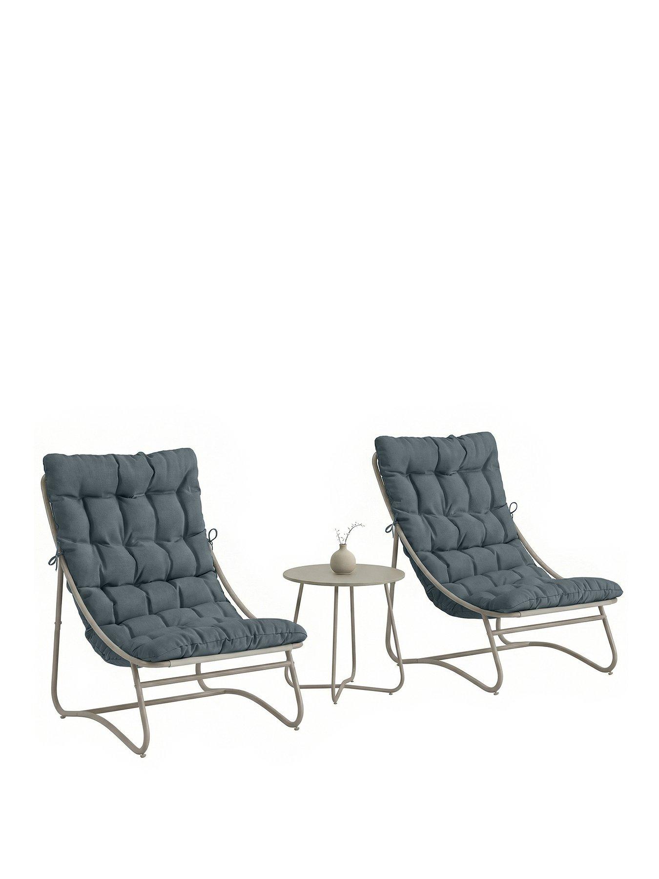 Image 2 of 7 of OutSunny Outdoor Bistro Set With Cushions
