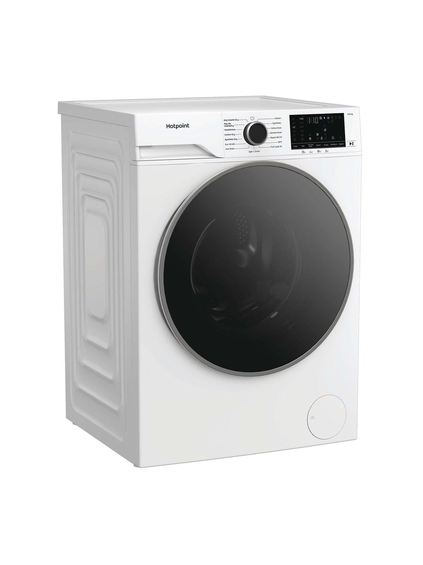 Image 7 of 7 of Hotpoint AntiStain HBD 9681 ANTI STAIN UK 9kg Wash/ 6kg Dry Washer Dryer - White