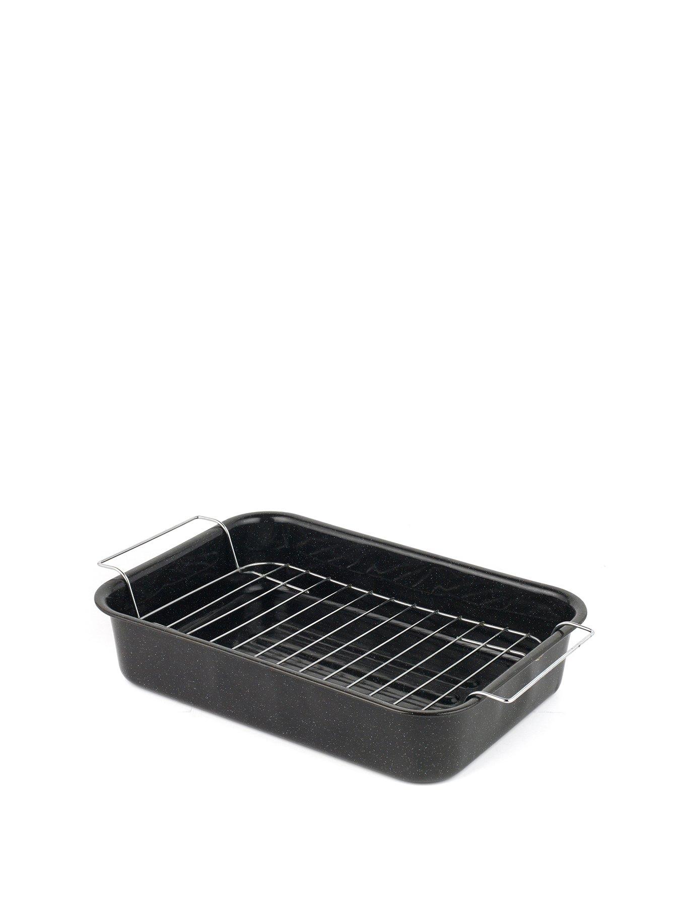 Image 2 of 6 of Russell Hobbs 34cm Enamel Roaster &amp; Rack