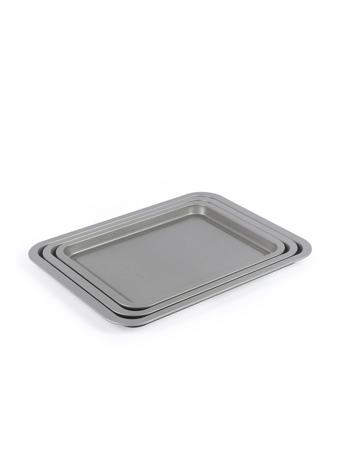 Image 7 of 7 of Salter Essentials 3pc Baking Tray Set