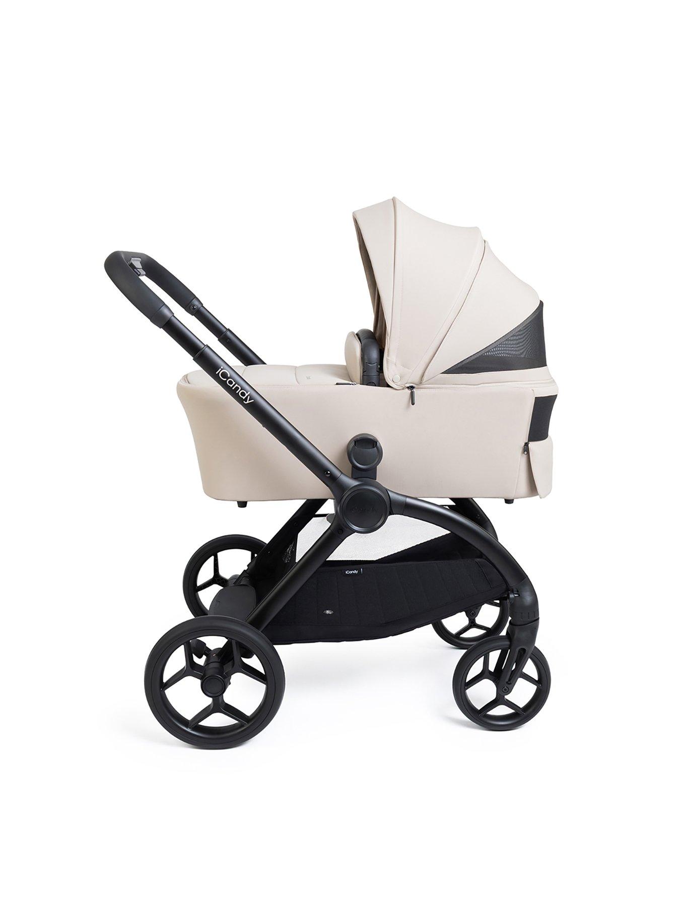  image of icandy-core-2-complete-pushchair-bundle-sandstone