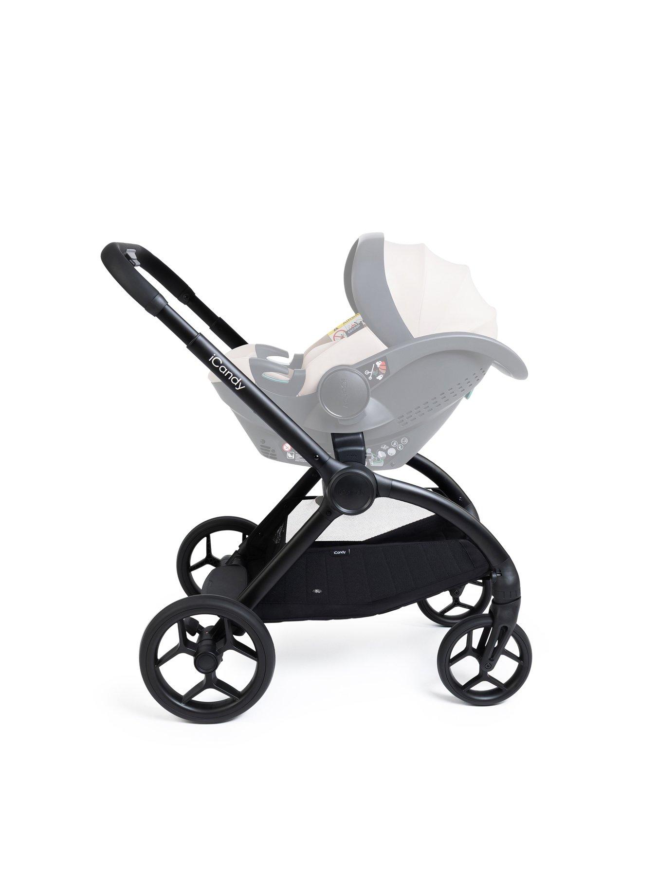  image of icandy-core-2-complete-pushchair-bundle-sandstone