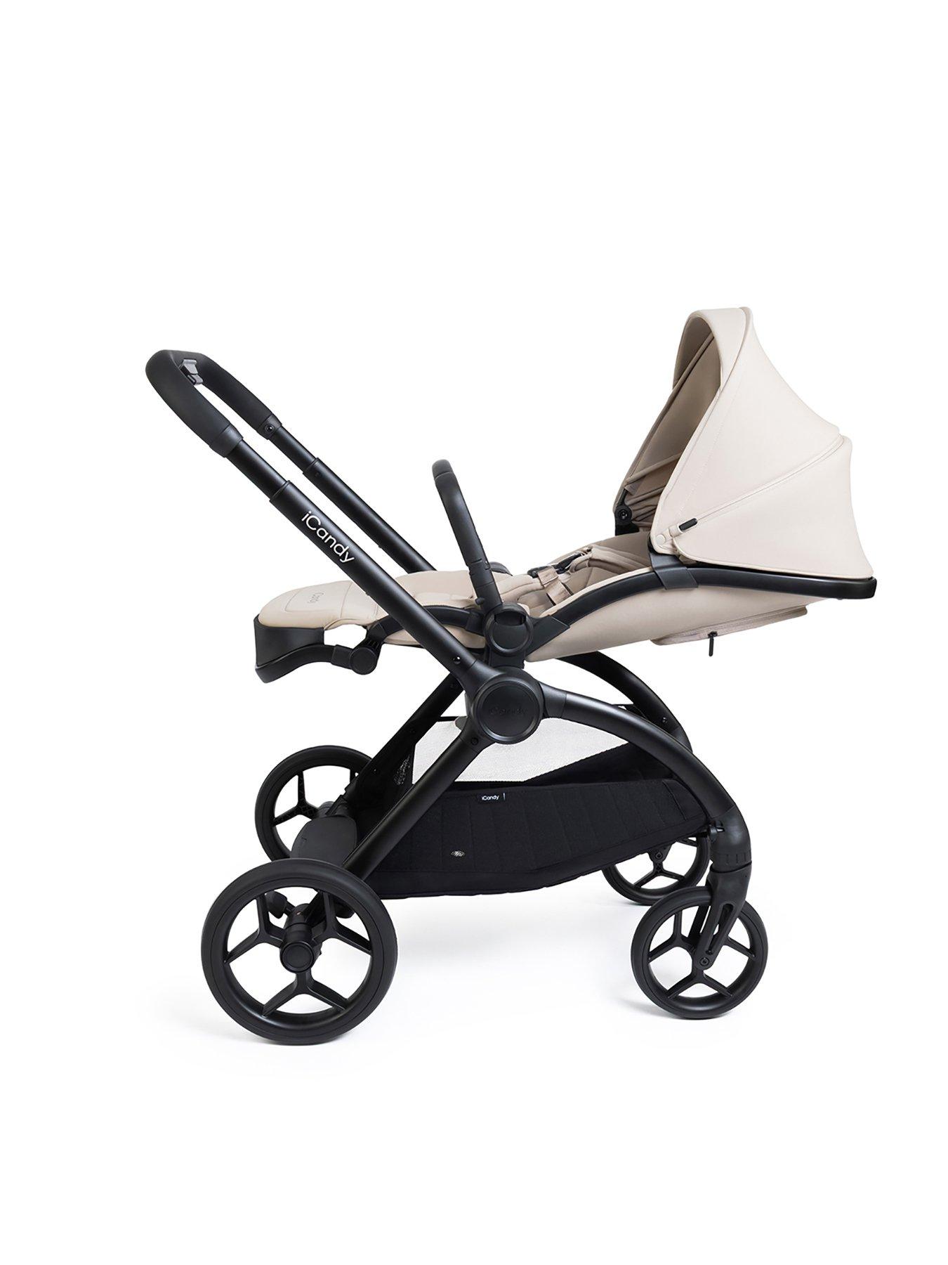  image of icandy-core-2-complete-pushchair-bundle-sandstone