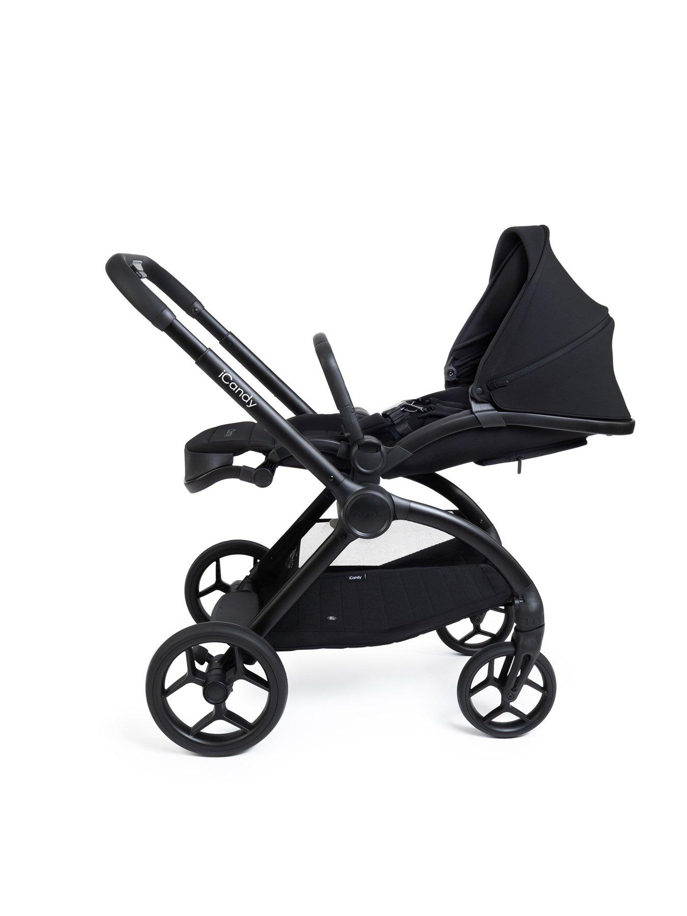 Image 4 of 8 of iCandy Core 2 Travel Bundle with Cocoon Car Seat - Black