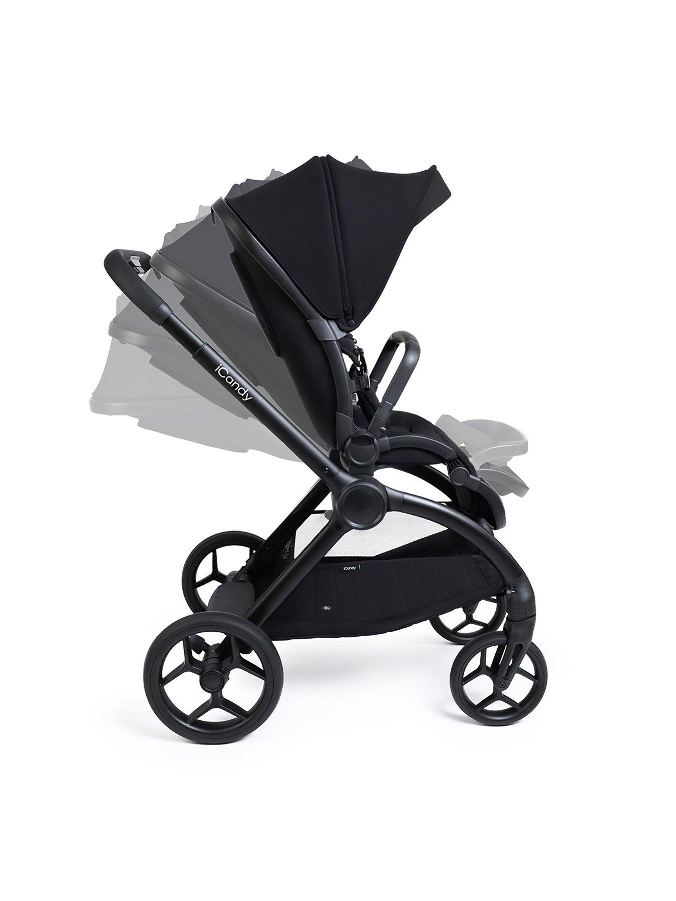 Image 5 of 8 of iCandy Core 2 Travel Bundle with Cocoon Car Seat - Black