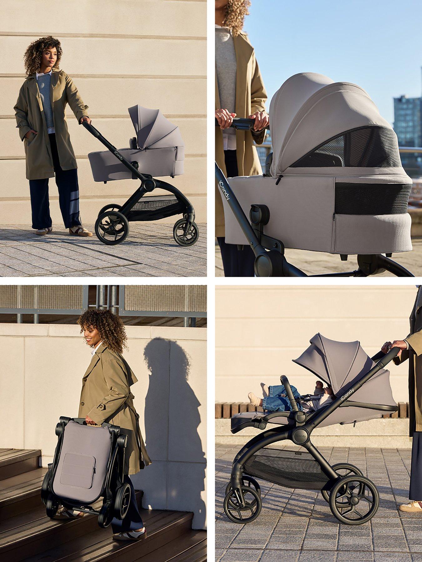 Image 7 of 8 of iCandy Core 2 Travel Bundle with Cocoon Car Seat - Black