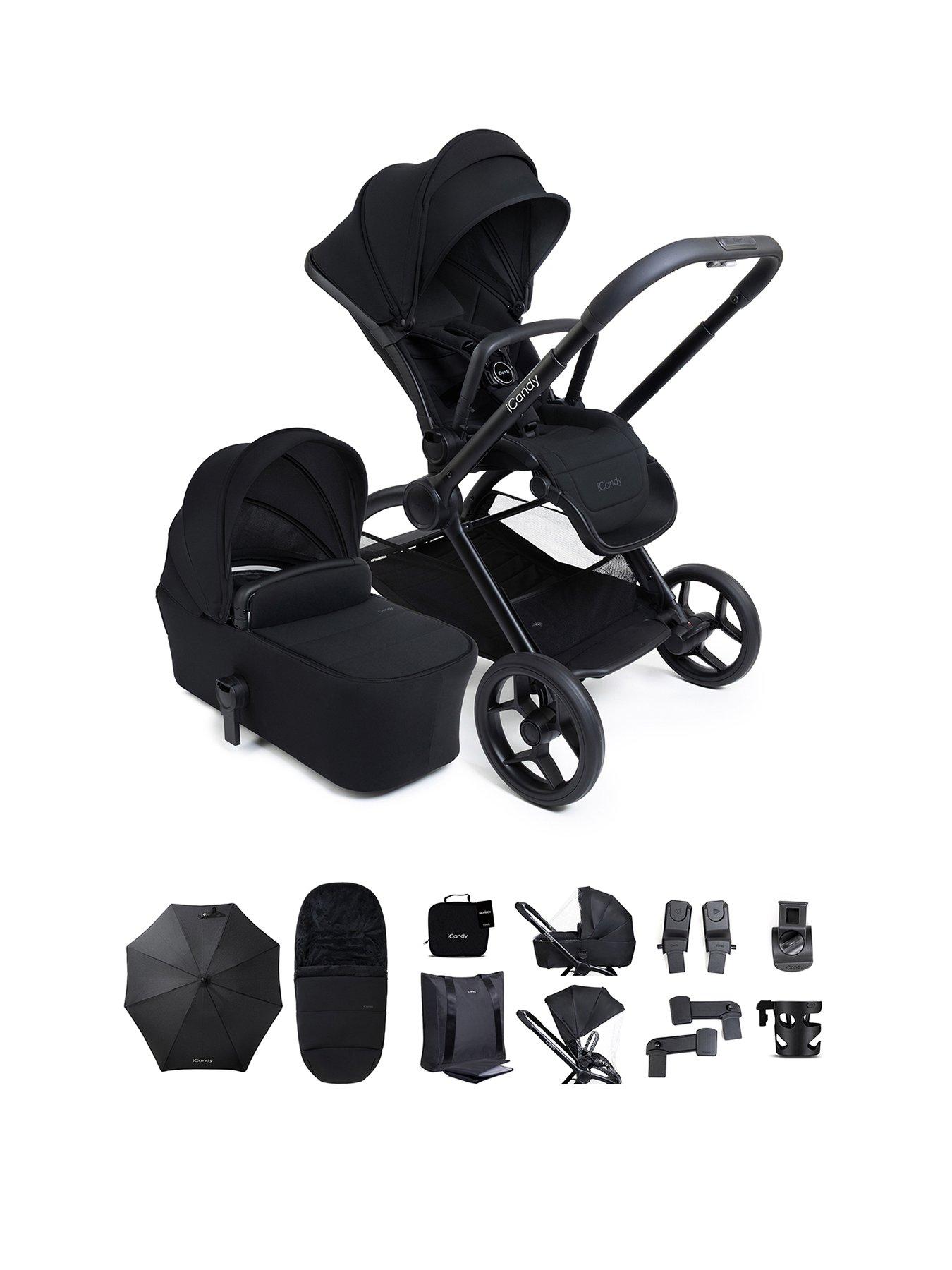 Image 1 of 5 of iCandy Core 2 Complete Pushchair Bundle - Black