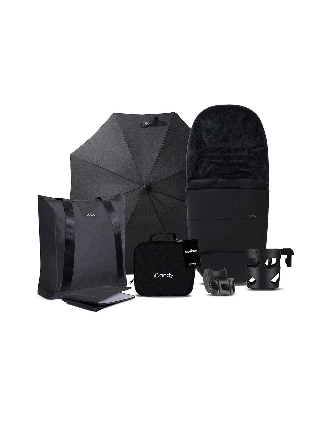 Image 4 of 5 of iCandy Core 2 Complete Pushchair Bundle - Black