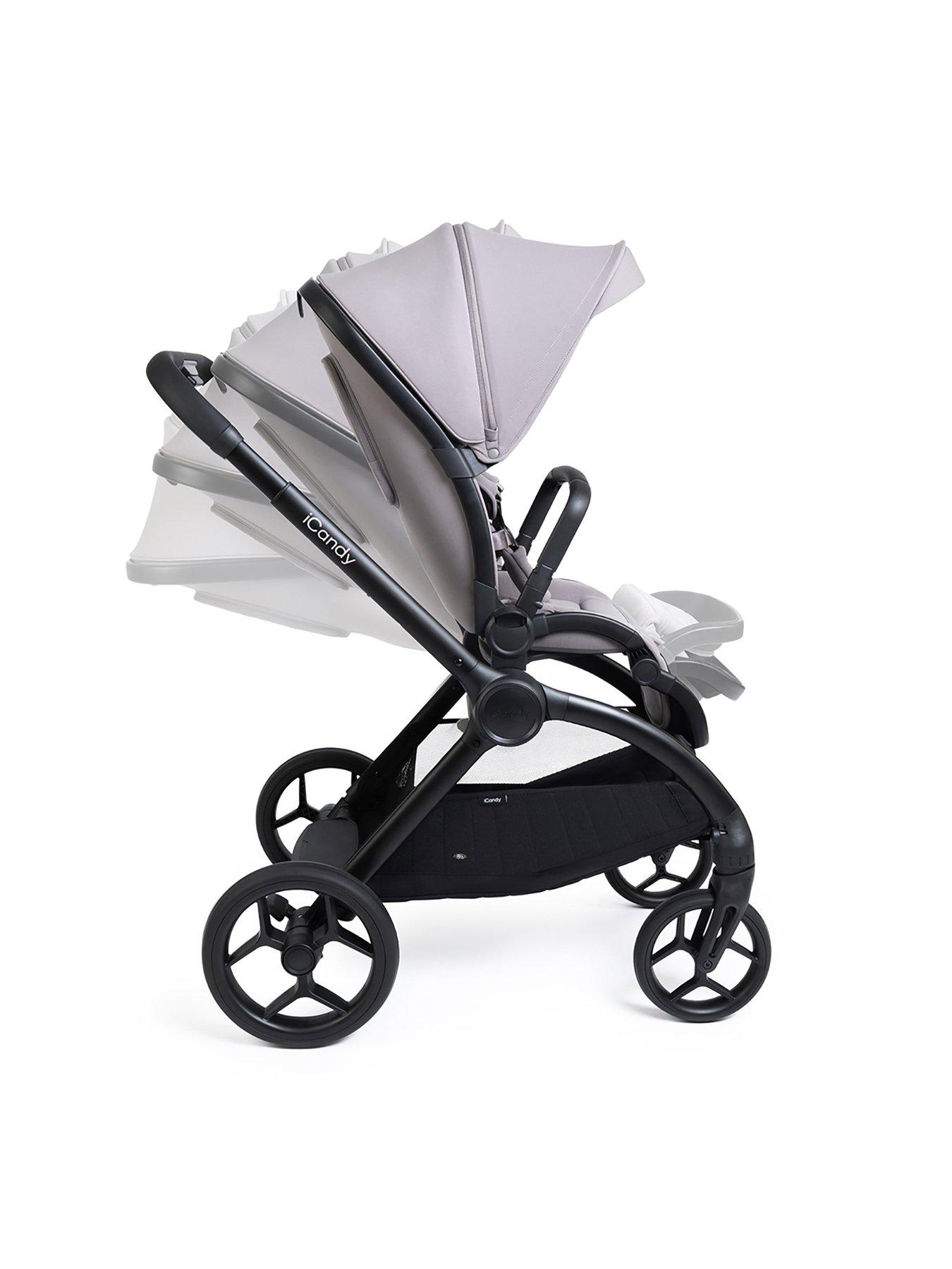  image of icandy-core-2-complete-pushchair-bundle-storm-grey