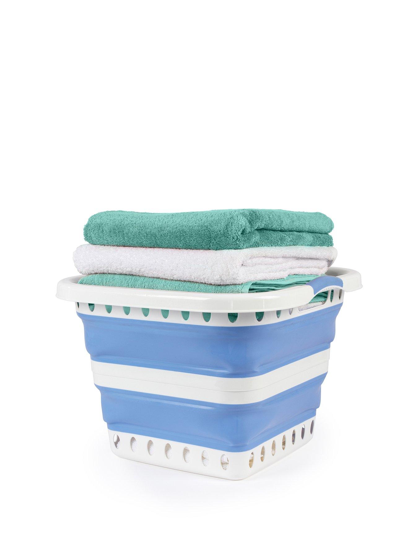 Image 1 of 4 of Beldray Square Collapsible Laundry Basket