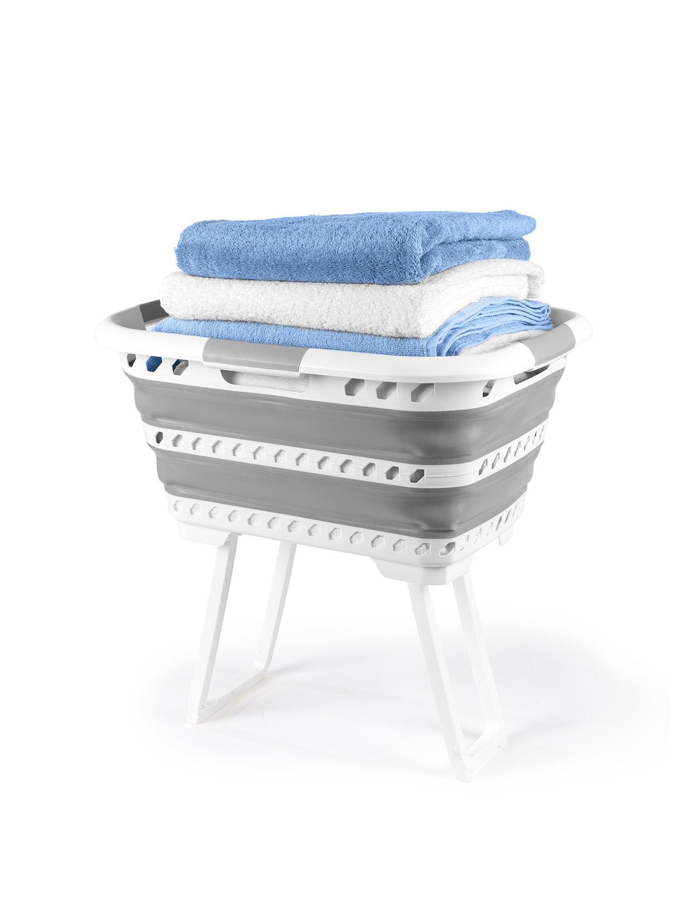 Image 1 of 3 of Beldray Collapsible Laundry Basket With Legs