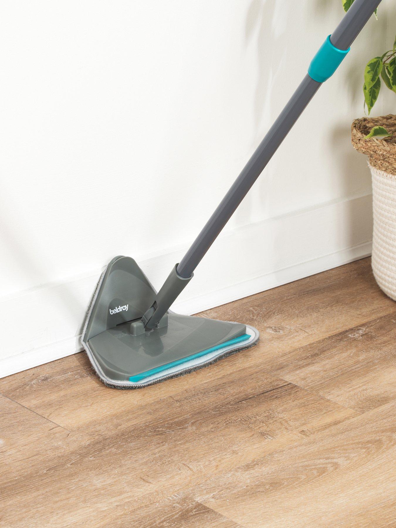 Image 1 of 5 of Beldray Ab Triangular Flat Mop &amp; Refill Head