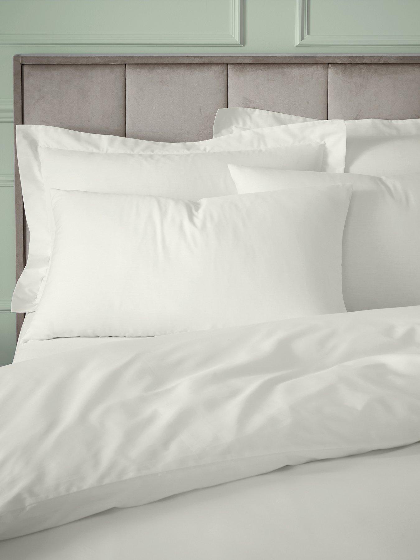  image of bianca-180-thread-count-egyptian-cotton-standard-pillowcase-pair-cream