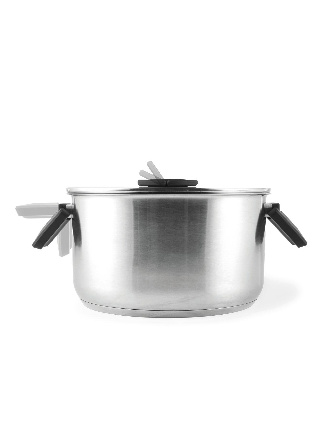 Image 6 of 6 of Salter 3pc Stack-in Pot Set