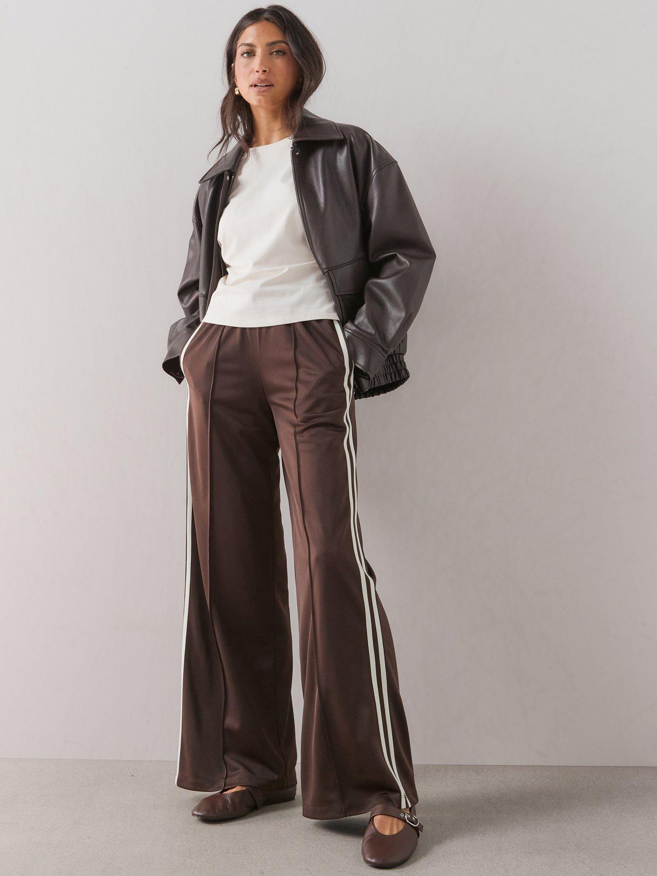 The Very Collection Track Pants - Brown