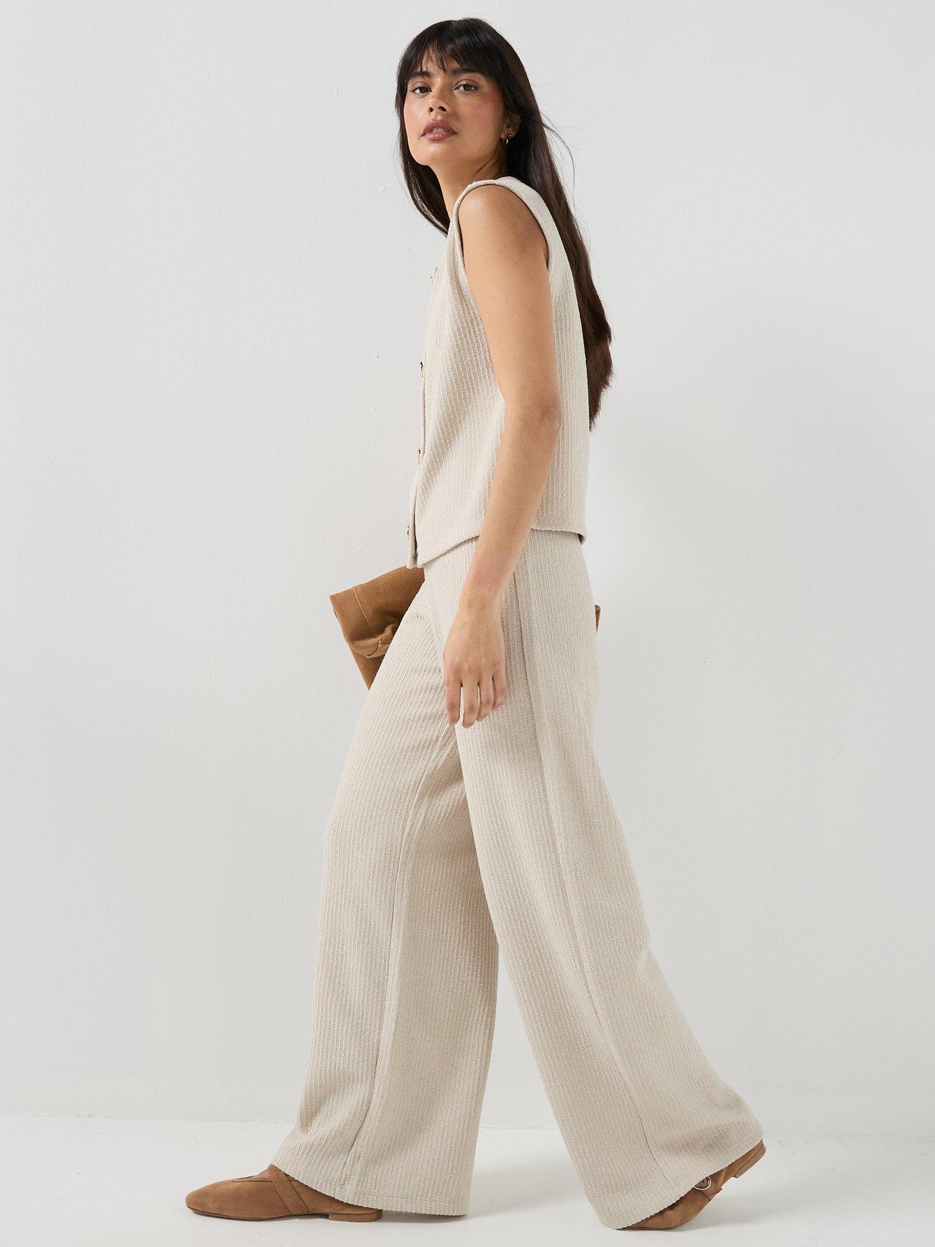 Image 3 of 5 of Only Onlvicki Button Vest - Pumice Stone