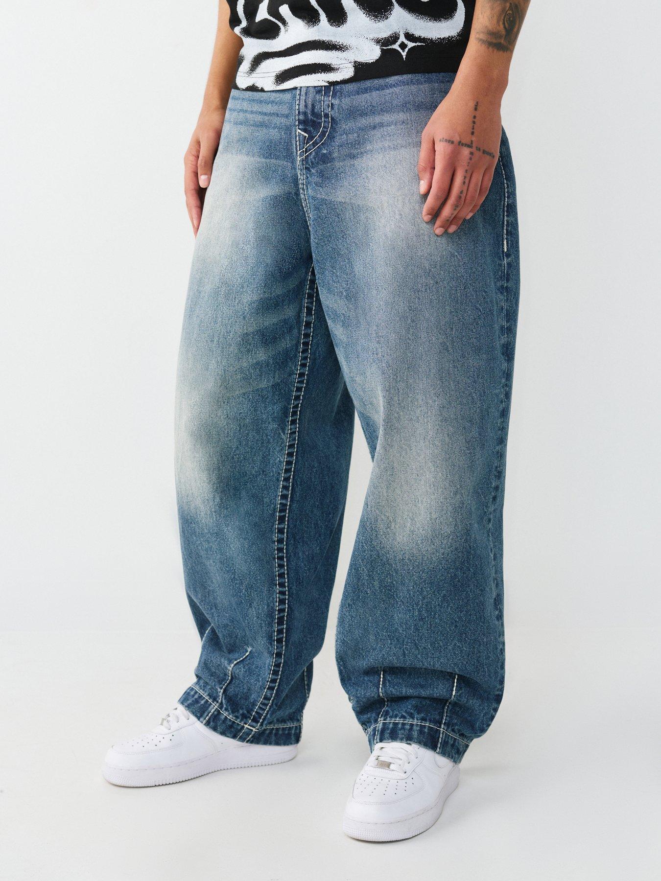 TRUE RELIGION Danny Loose Fit Jeans - Dark Blue