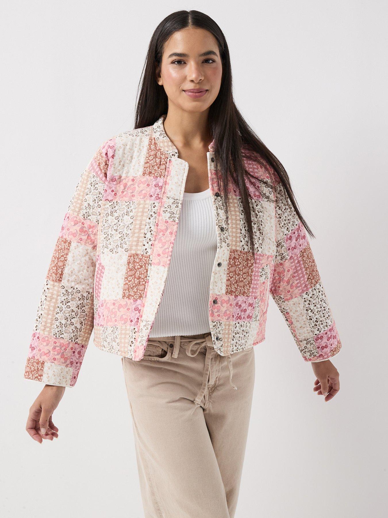 JDY Jdyfia LQuilt Shacket - Cloud Dancer