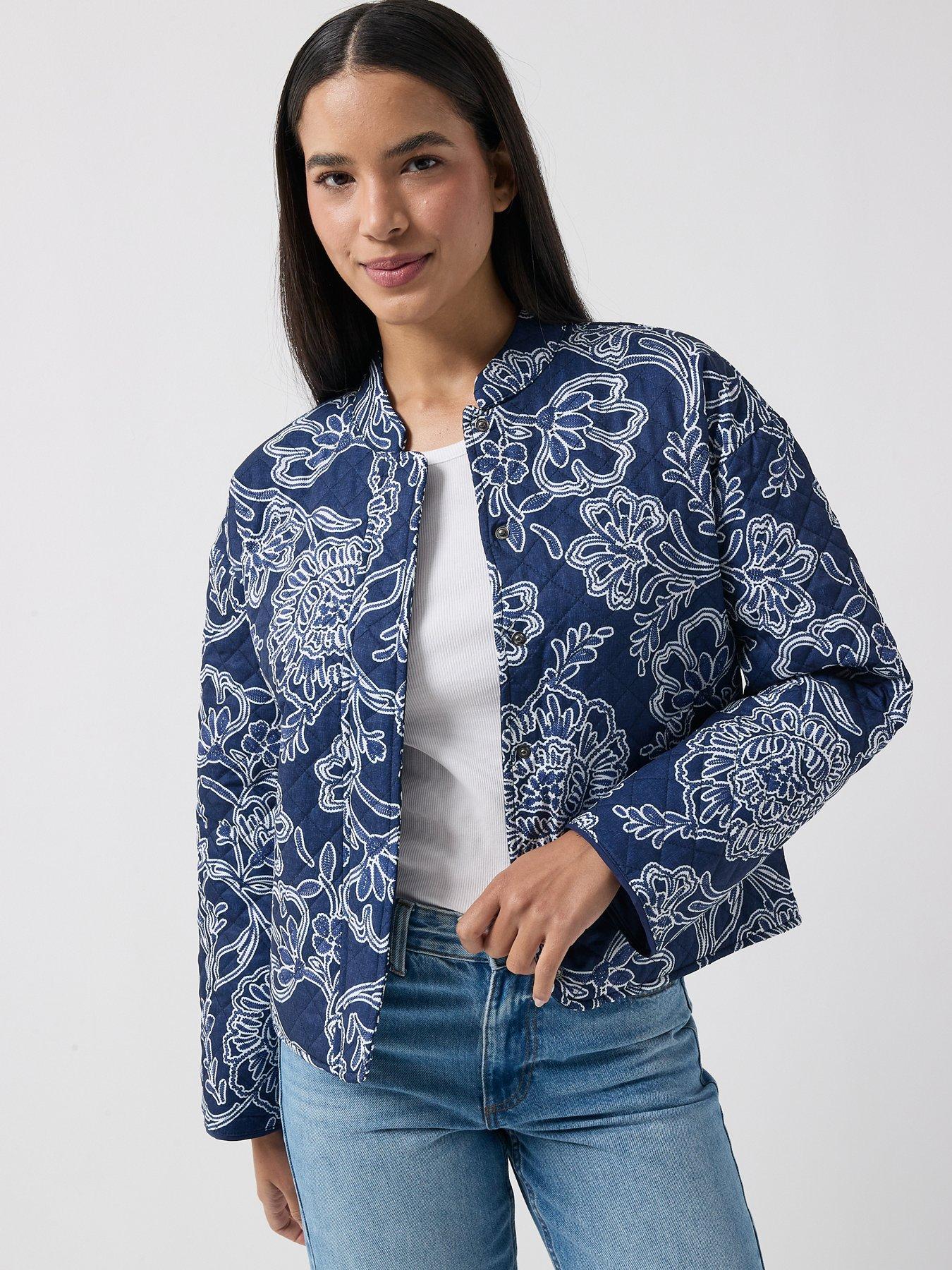 front image of jdy-jdyfia-quilted-shacket-blue