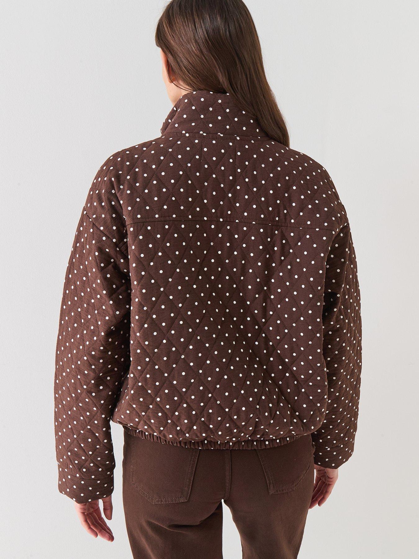 stillFront image of pieces-pcfamilla-quilted-bomber-jacket